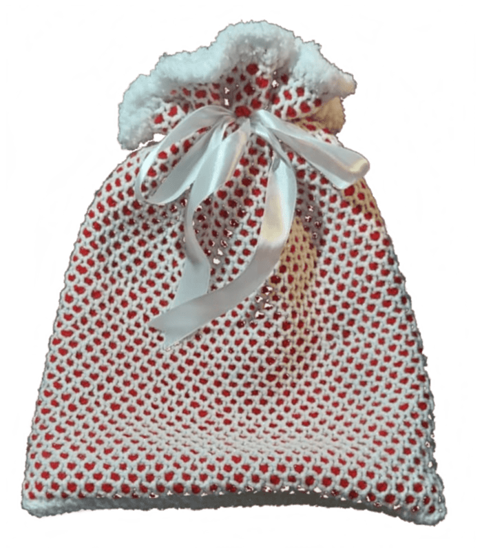Large Red & Green Christmas Pouches